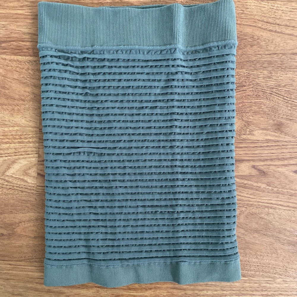 BCBG Grey Bandage stretch skirt